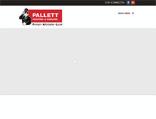 Tablet Screenshot of pallettheatingandcooling.com